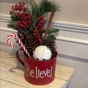 Believe Christmas Decoration - like new. Gift or use. Bundle to save. Quick-ship